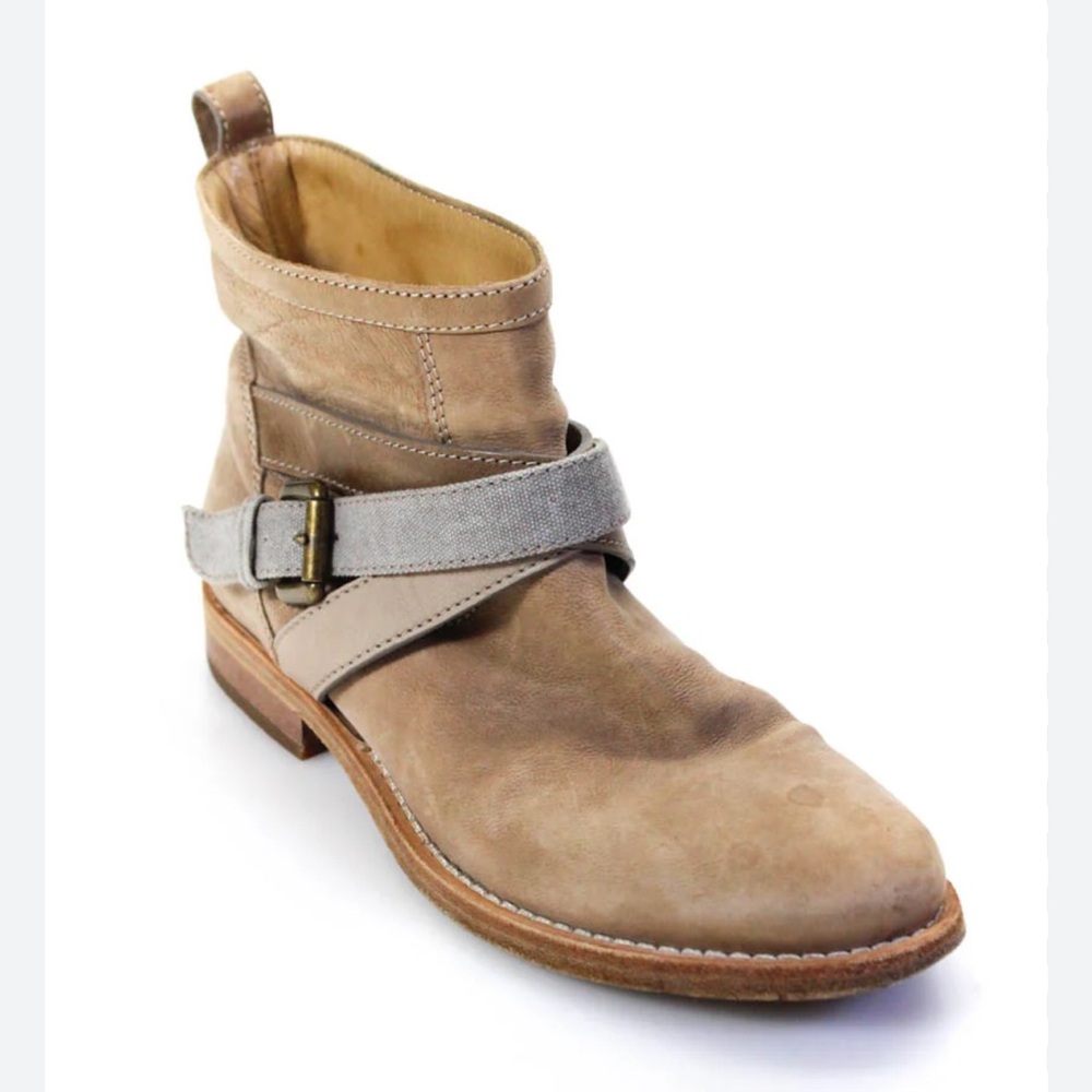 Brunello Cucinelli Gray Ankle Boots